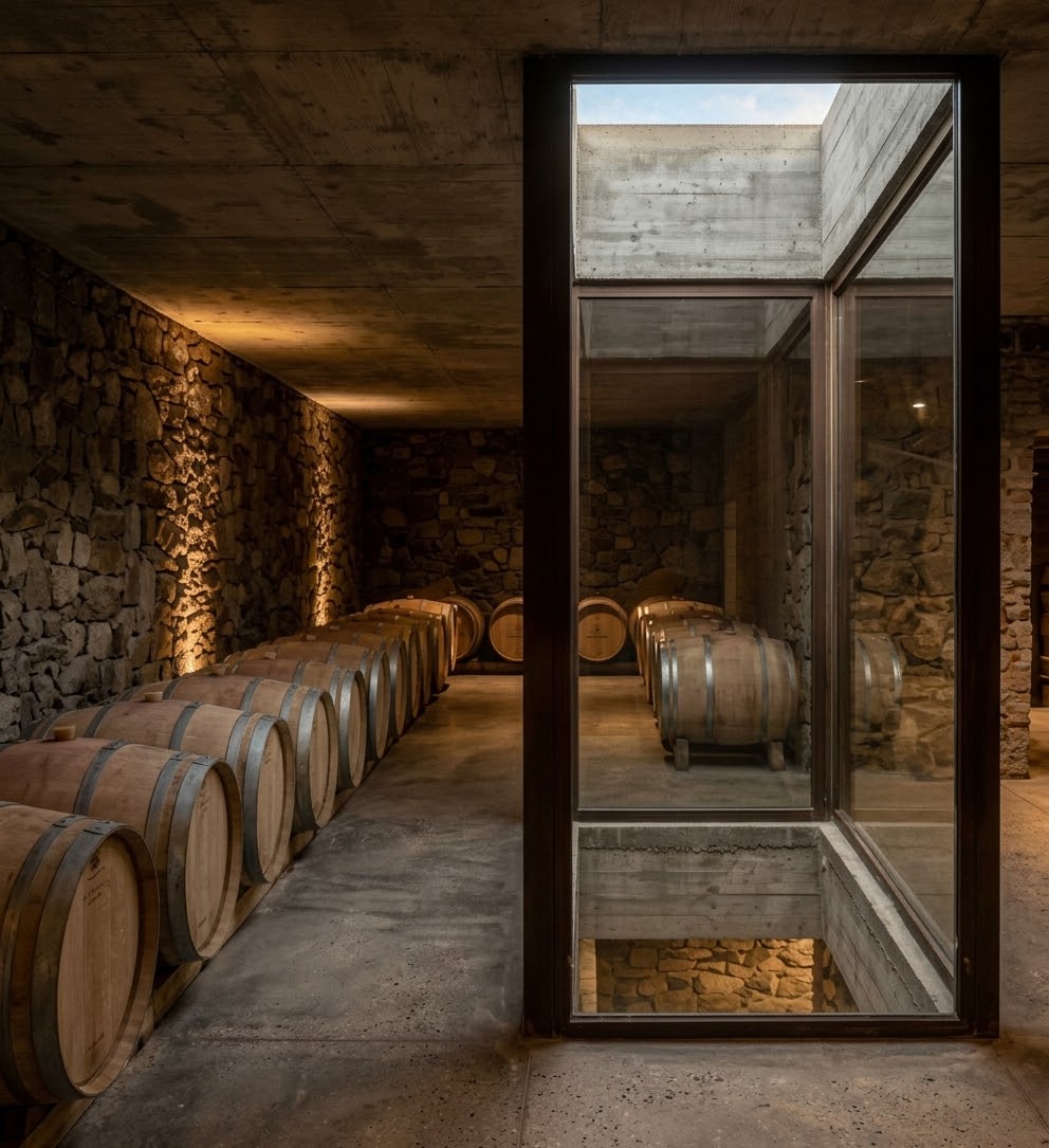 Bodega del Valle — interior